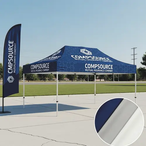 運動会テント 大型サイズ。3m×6mで学校や地域行事に最適。名入れ・カスタム対応、防水仕様で長期使用可能