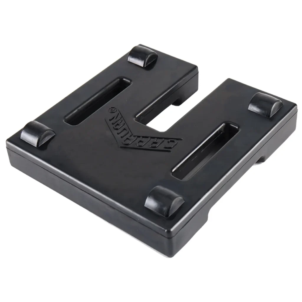 タープ・テント兼用 ウェイト 10kg ゴム加工タイプ。屋外イベントやキャンプ設営で安定性抜群の重り。