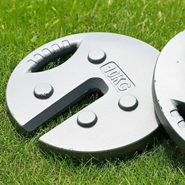 タープテント重り 20kg 鋳鉄製 防錆仕様 户外イベント 設置例